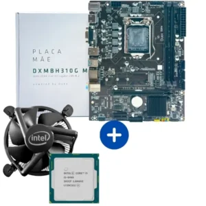 Kit- Intel Core i5 3.0Ghz 8ªGer Cooler Box + Placa Mãe 1151 DDR4 M.2 Nvme H310G M.2 Duex