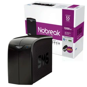 NOBREAK 1200VA BIVOLT 6 TOMADAS 1 BATERIA LINNUS SMS